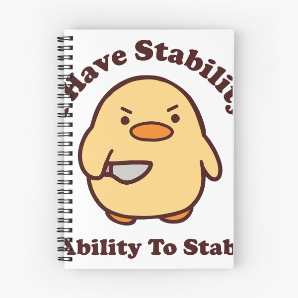 Item preview, Stabby Duck with Knife | I have stability Ability to stab designed and sold by thesocialcactus.