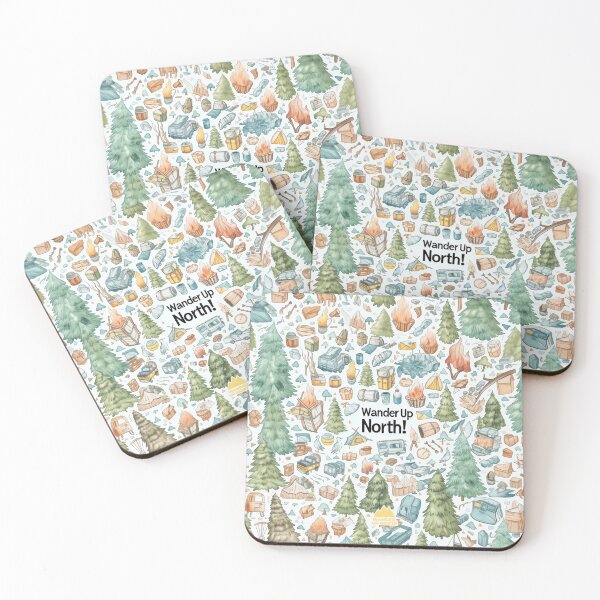 Item preview, Adventure Essentials Pattern - Outdoor Theme | Wander Up North Co designed and sold by WanderUpNorth.