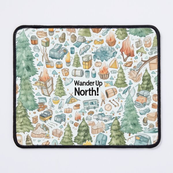 Item preview, Adventure Essentials Pattern - Outdoor Theme | Wander Up North Co designed and sold by WanderUpNorth.