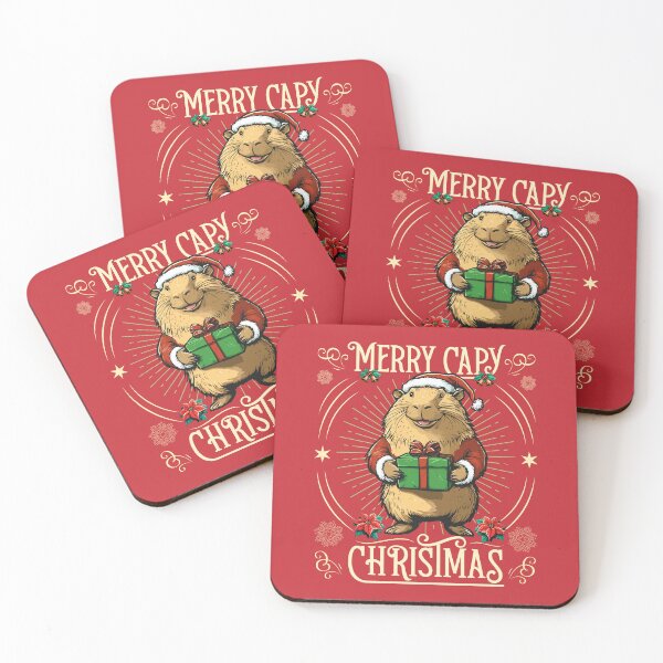 Item preview, Merry Capy Christmas designed and sold by SpecialtiesShop.