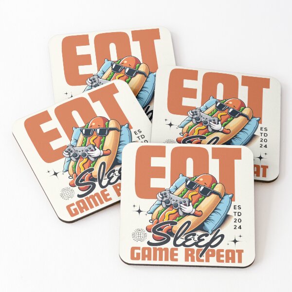 Item preview, Eat sleep game repreat designed and sold by Peerless-Prime.
