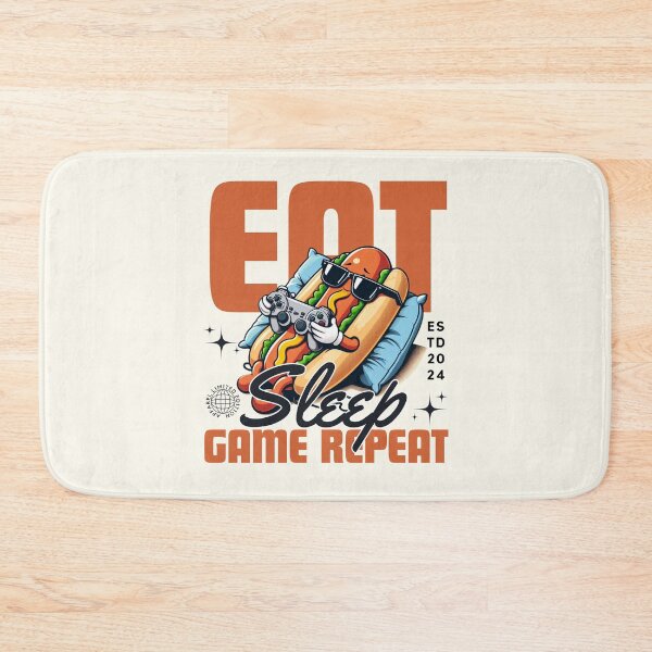 Item preview, Eat sleep game repreat designed and sold by Peerless-Prime.