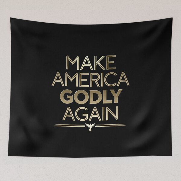 Item preview, Make America Godly Again Psalm - Present for those who cherish faith, patriotism, and American values. designed and sold by ZyziowskyArt.