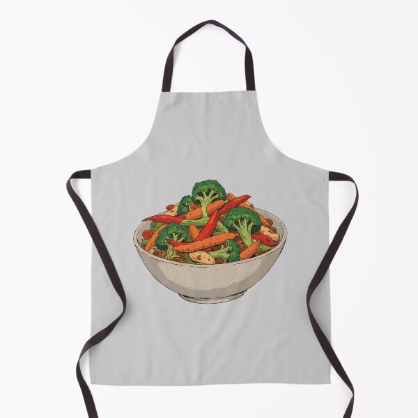 Item preview, Teriyaki Stir-Fry Delight Comic Style designed and sold by ShroomForge.