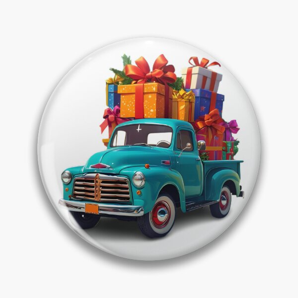 Item preview, Pickup truck with gifts designed and sold by AnnaTymosh.