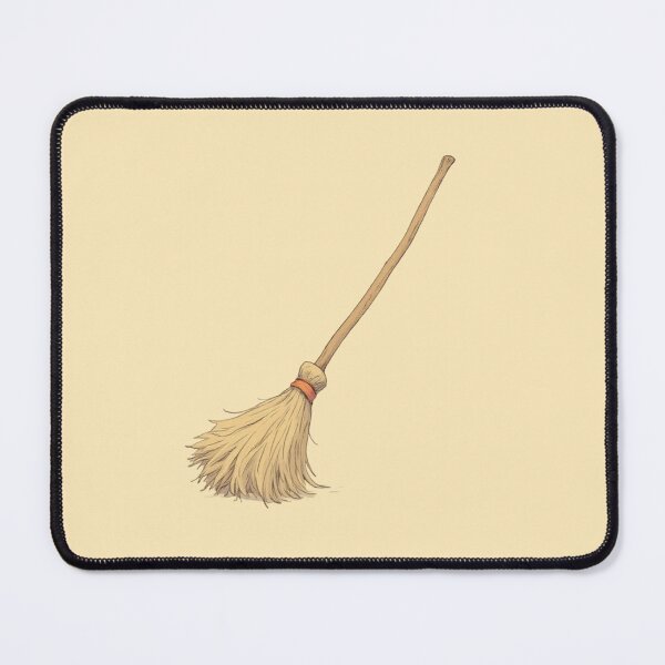 Item preview, Frayed Witch's Broom against Pastel Backdrop Comic Style designed and sold by ShroomForge.