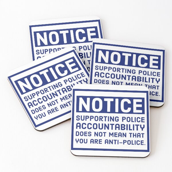 Item preview, Support police accountability  designed and sold by Rachel the Artist .