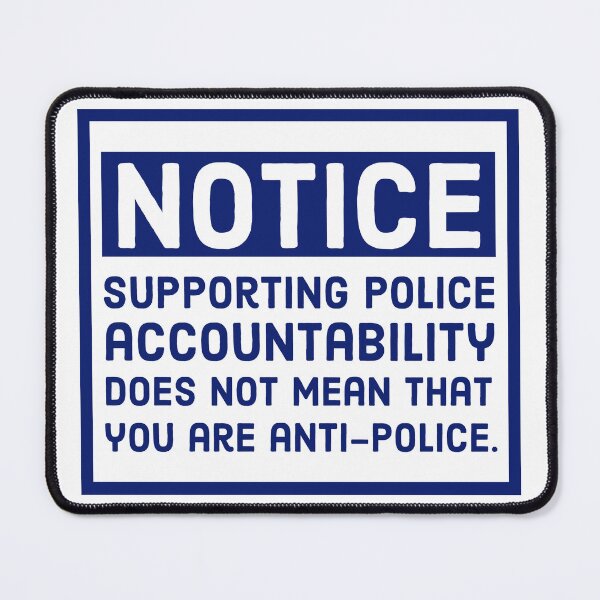 Item preview, Support police accountability  designed and sold by Rachel the Artist .