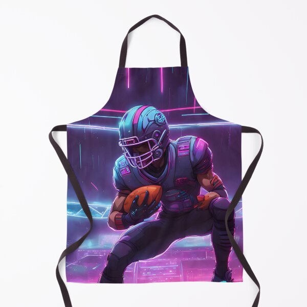 Item preview, Neon Gridiron Hero designed and sold by AI-Only Creations.