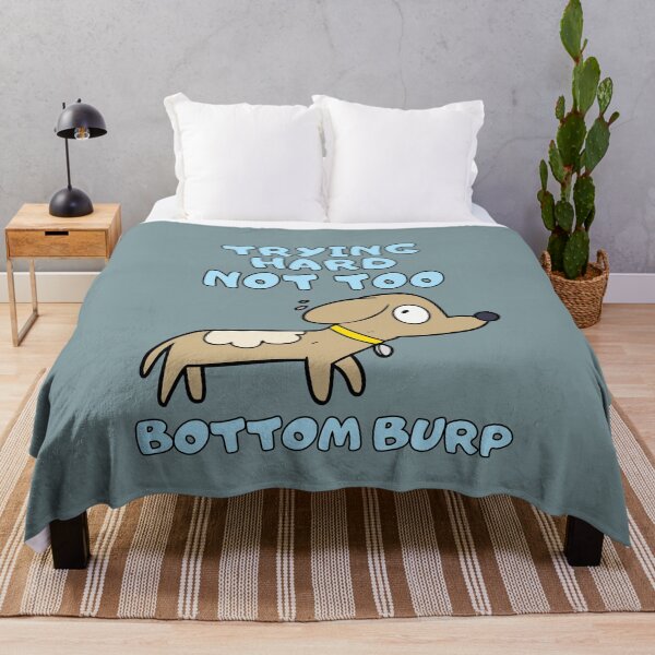 Item preview, Trying hard not to bottom burp designed and sold by BritishDelights.