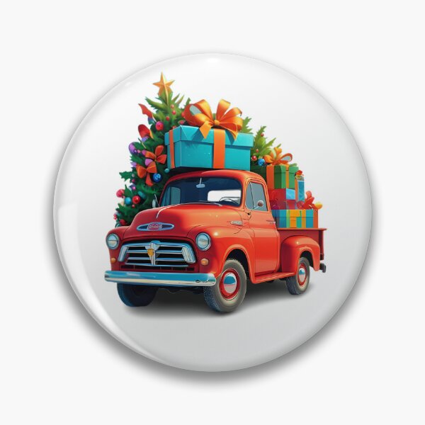 Item preview, Pickup truck with gifts designed and sold by AnnaTymosh.