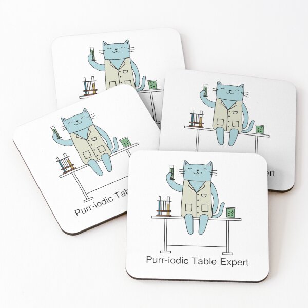 Item preview, Science Cat - Chemistry teacher designed and sold by MiowandMolly.