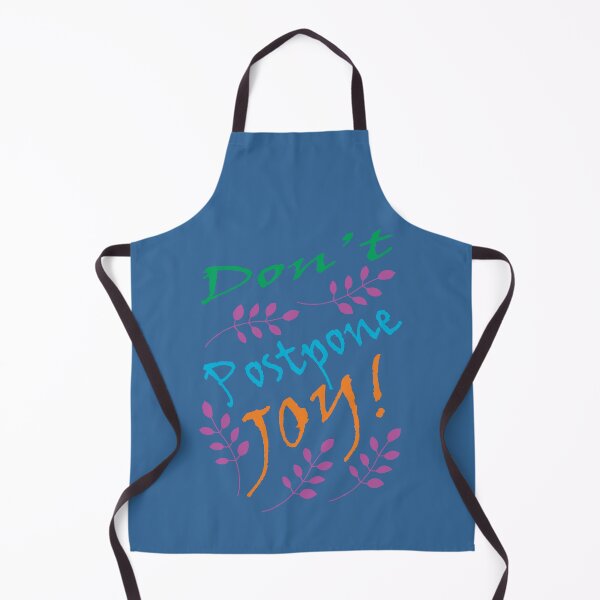 Item preview, Don't Postpone joy Inspirational Quote designed and sold by S4Graphics.
