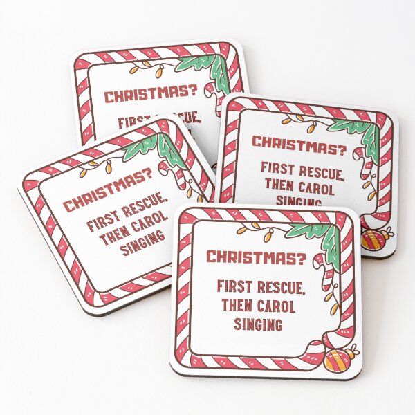 Item preview, Christmas? First Rescue, Then Carol Singing designed and sold by Dudiudi.