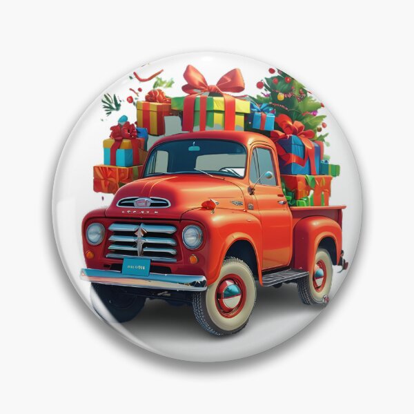Item preview, Pickup truck with gifts designed and sold by AnnaTymosh.