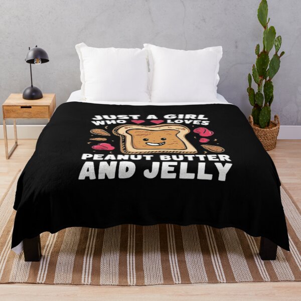 Item preview, Just a Girl Who Loves Peanut Butter and Jelly Sandwiches designed and sold by love3617.