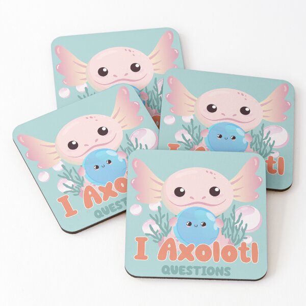 Item preview, I Axolotl Questions designed and sold by Glint-Design.