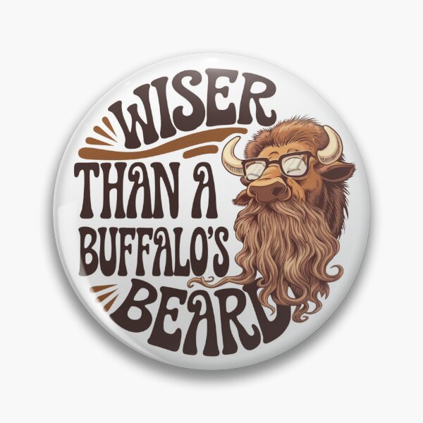Item preview, wisdom beard buffalo's beard designed and sold by bukajart.