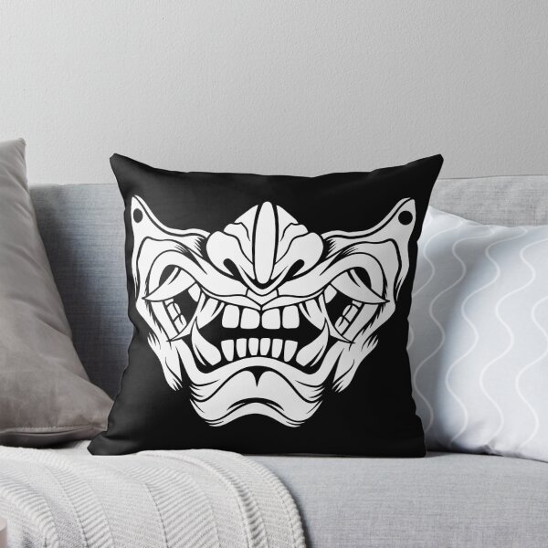 Item preview, White Oni Mask, Oni Demon designed and sold by OniPicturesShop.