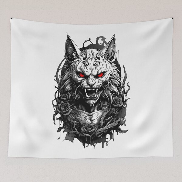 Item preview, Aggressive cat   designed and sold by krabbaraban.