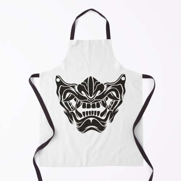 Item preview, Black Oni Mask, Oni Demon designed and sold by OniPicturesShop.