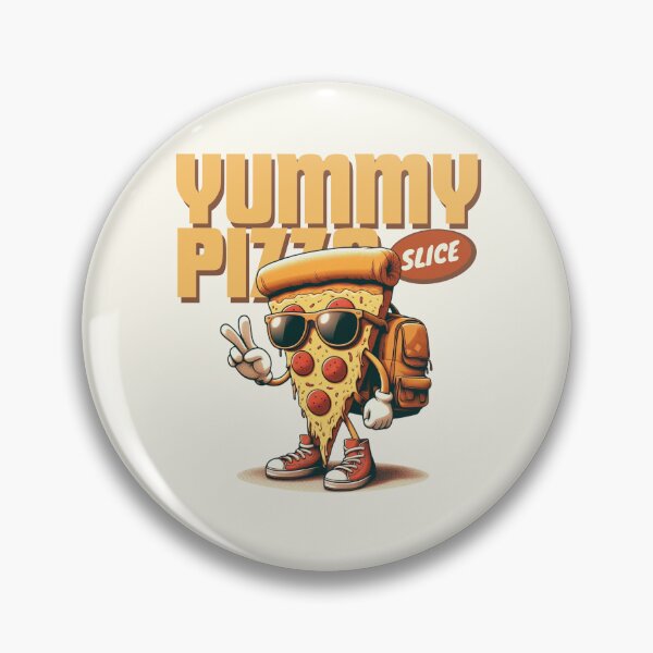Item preview, Yummy pizza slice designed and sold by Peerless-Prime.