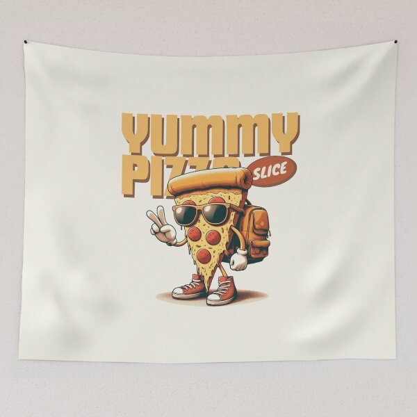 Item preview, Yummy pizza slice designed and sold by Peerless-Prime.