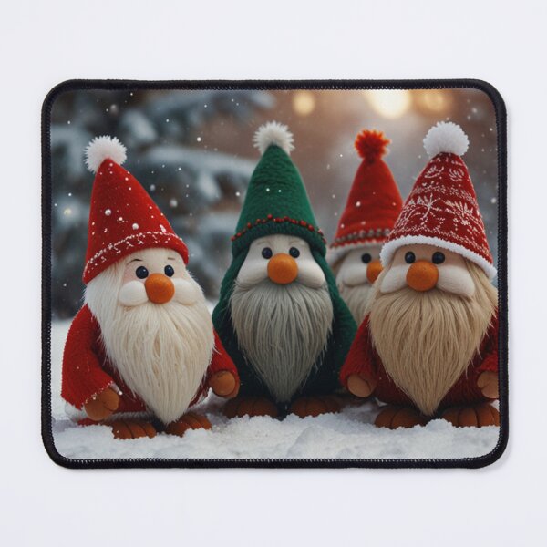 Item preview, Christmas Gonks illustration designed and sold by Vintage Designs +.