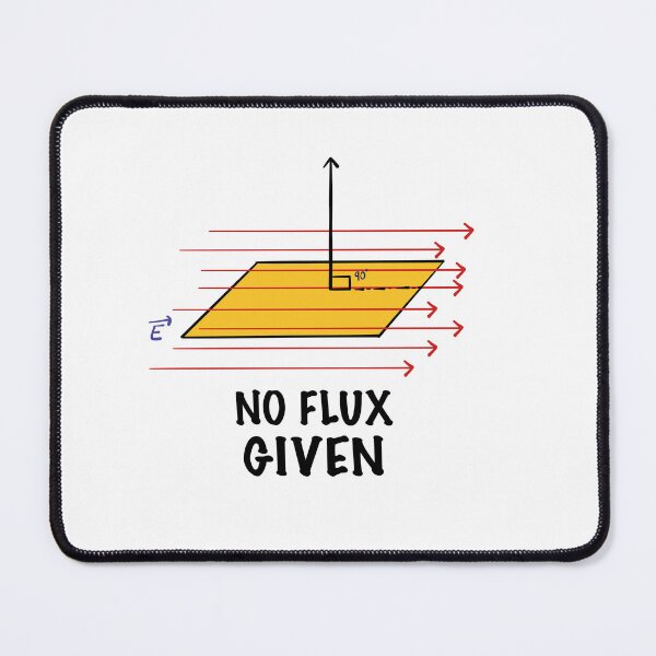 Item preview, No Flux Given - Physics  designed and sold by Preety Padhiyar.