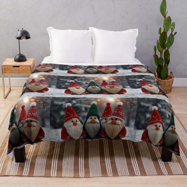 Item preview, Christmas Gonks illustration designed and sold by Vintage Designs +.