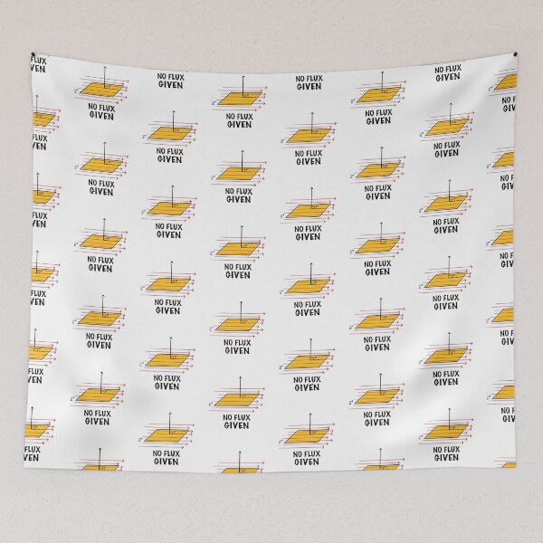 Item preview, No Flux Given - Physics  designed and sold by Preety Padhiyar.