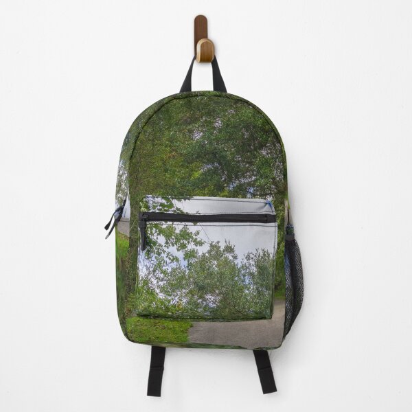 Item preview, Asphalt path leads you along lush green foliage at the New Tampa Nature Park designed and sold by EyezWatchin.