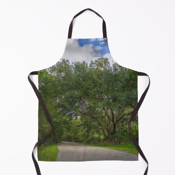Item preview, Asphalt path leads you along lush green foliage at the New Tampa Nature Park designed and sold by EyezWatchin.