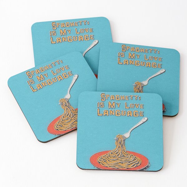 Item preview, Spaghetti Is My Love Language Retro Artwork designed and sold by H G  Designs.
