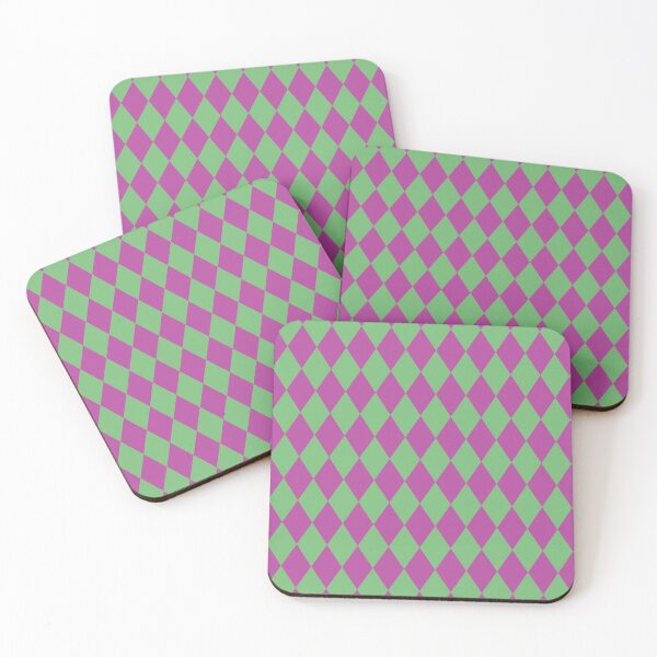 Item preview, Diamond pattern green & purple designed and sold by sasyall.