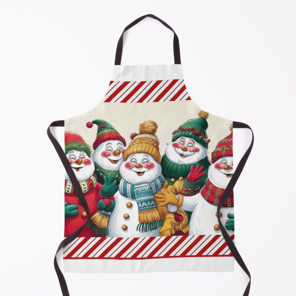 Item preview, Christmas Snowman Gonks illustration designed and sold by Vintage Designs +.