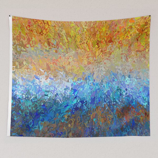Item preview, Colorful Modern Abstract Art, Original Print designed and sold by dwjart.