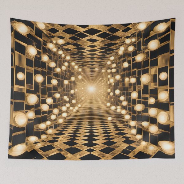 Item preview, Infinite Path of Luminescence designed and sold by AI-Only Creations.