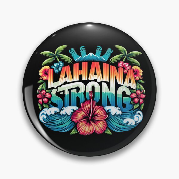 Item preview, Lahaina Strong sticker designed and sold by 9i-Shop.