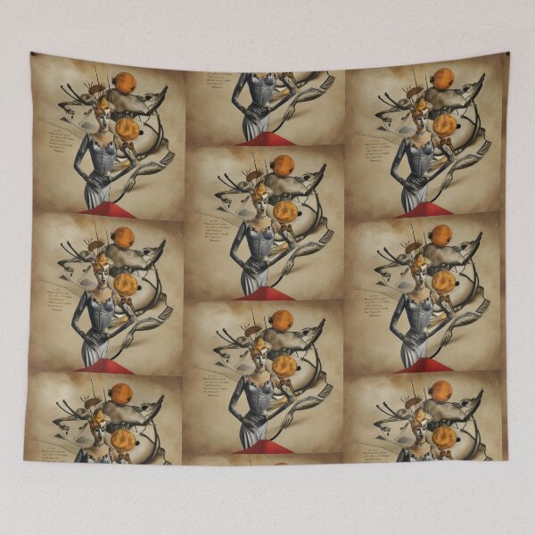 Item preview, Futurist Cubist Abstract art of a Woman vintage painting designed and sold by Vintage Designs +.