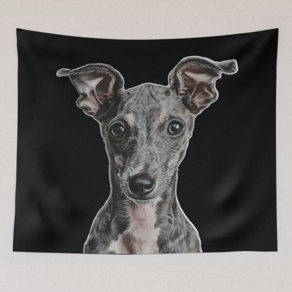 Item preview, Whippet Puppy designed and sold by VelvetRoom.