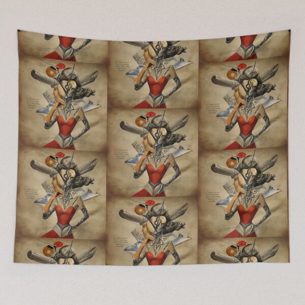 Item preview, Futurist Cubist Abstract art of a Woman vintage painting designed and sold by Vintage Designs +.