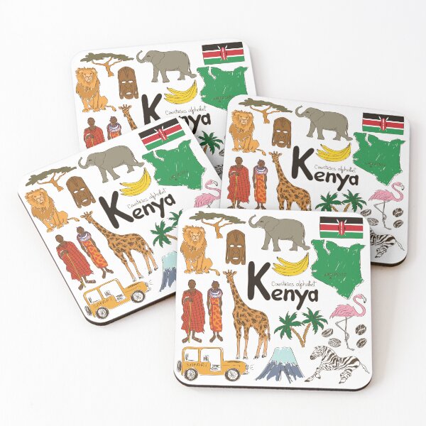 Item preview, Kenya attractions designed and sold by skalihm.