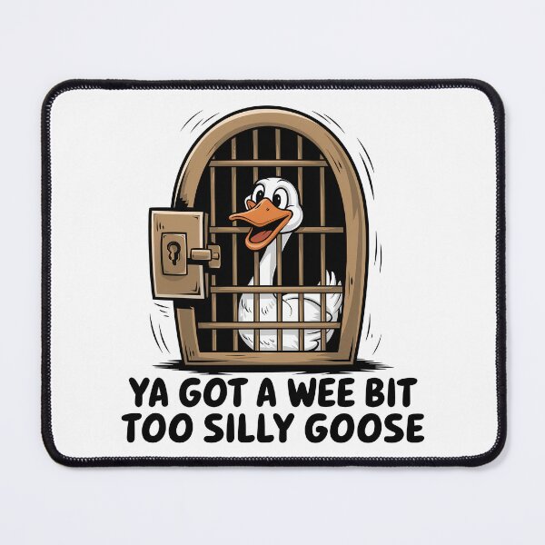 Item preview, Got too silly goose designed and sold by Angry Swan Designs.