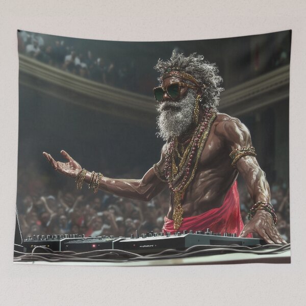 Item preview, God is a DJ Series designed and sold by VISIONARTIST.