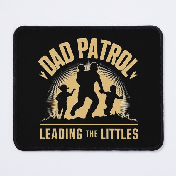 Item preview, Dad Patrol Leading the Littles - Heartwarming Family Design designed and sold by love3617.