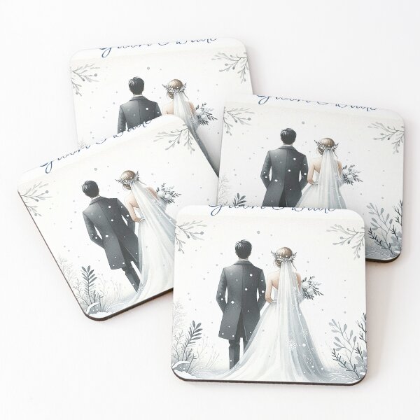 Item preview, A Celebration of Love: Bride’s & Groom’s designed and sold by Emilyprintart.