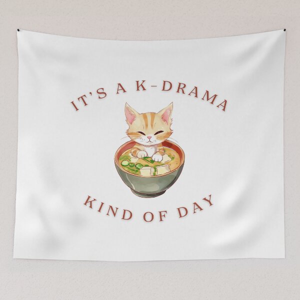 Item preview, It's a K-Drama Kind of Day designed and sold by Kindred & Thistle.