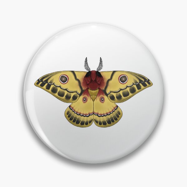Item preview, polilla emperador herida designed and sold by -bonesboy-.
