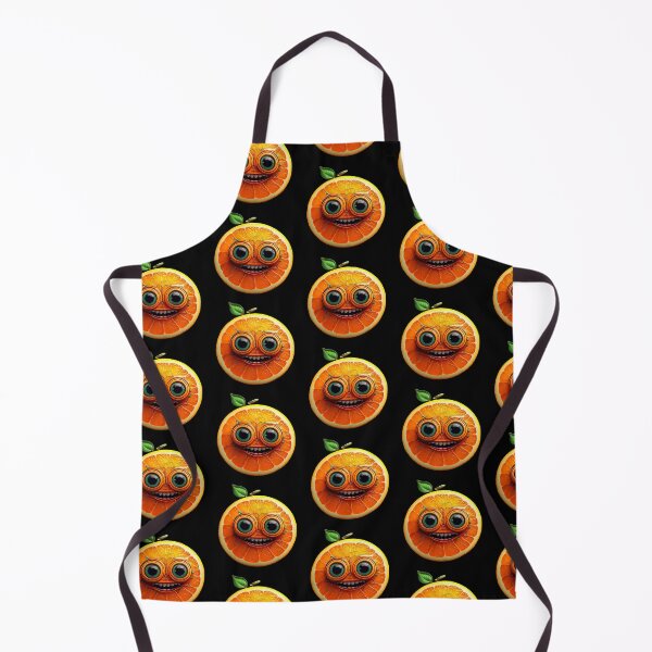 Item preview, Orange Face | Fruits Patterns | Fruit Creatures Collection designed and sold by monkeybusiness.pt.